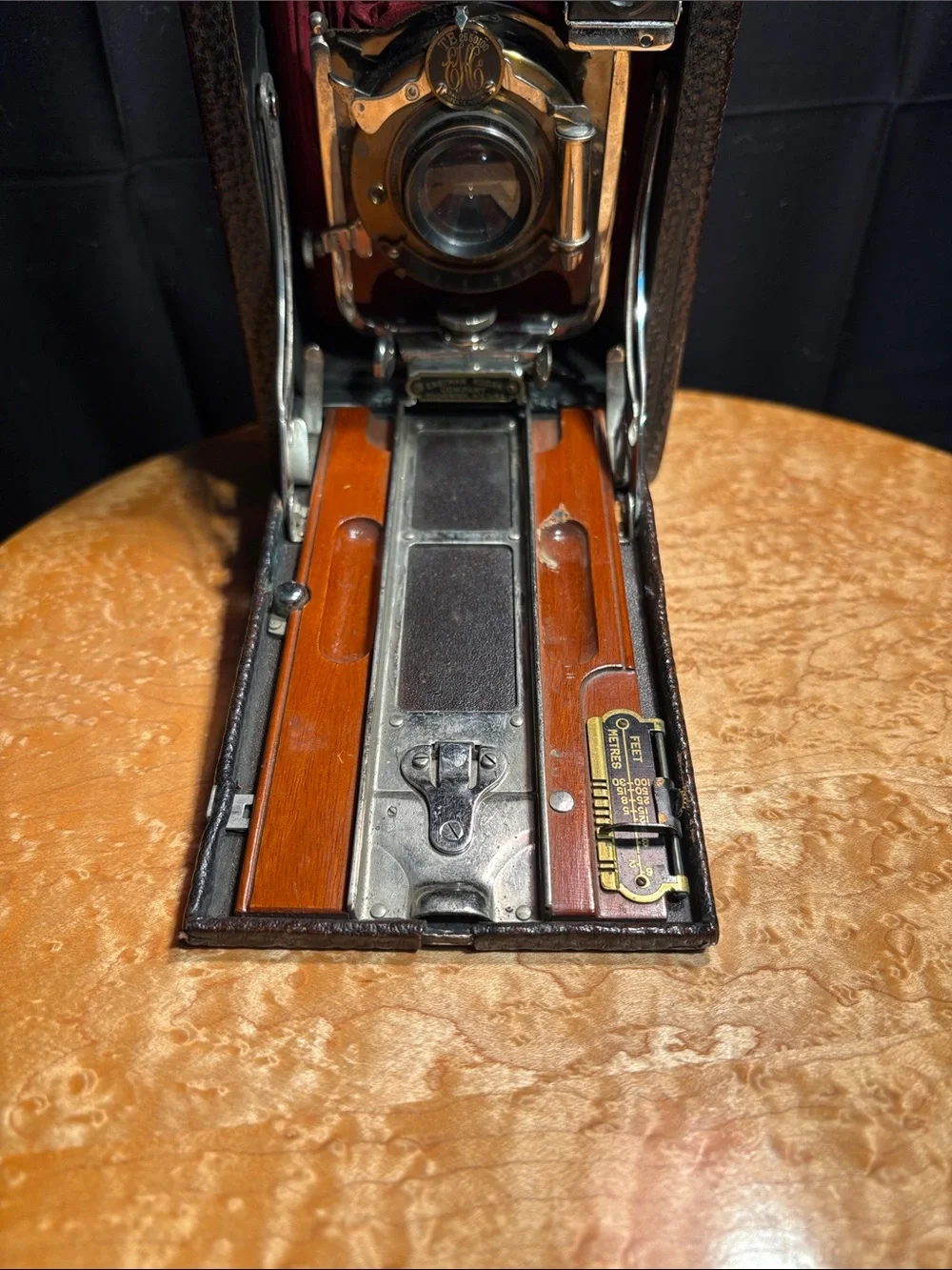 Stunning Early 1900s Eastman Kodak No. 3-A Folding Pocket Camera (Model B-4)